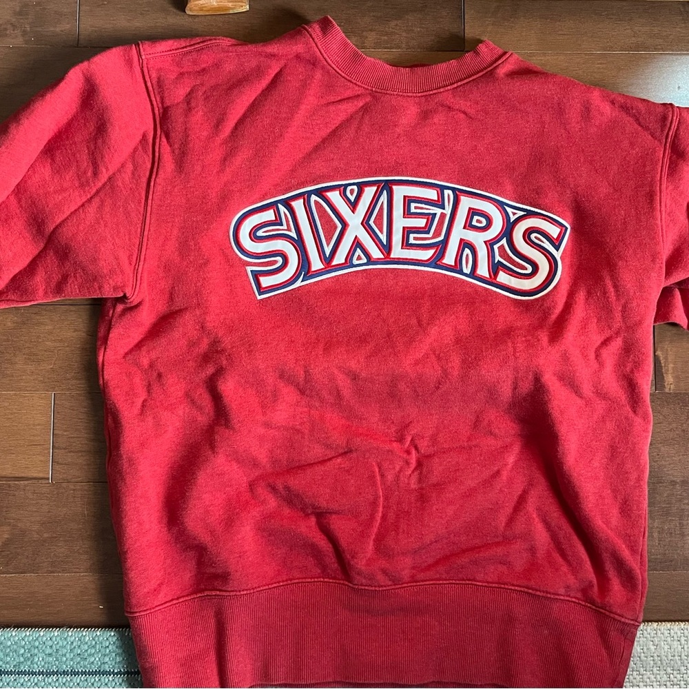 Mitchell and Ness Philadelphia 76ers Sweatshirt